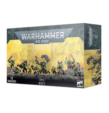 Warhammer 40,000 Orks Boyz (11 Citadel Miniatures)