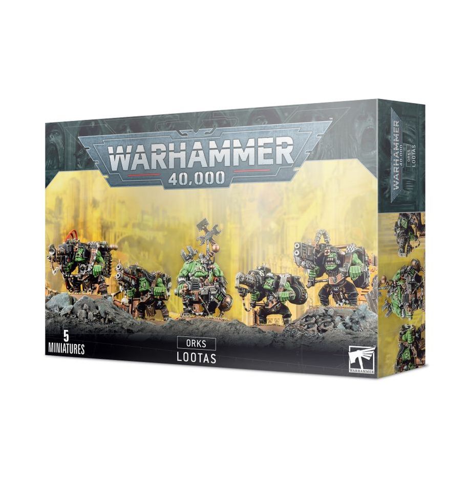 Warhammer 40,000 Orks Lootas (5 Miniatures)