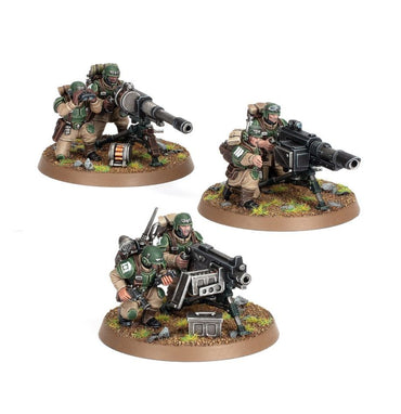 Warhammer 40,000 Astra Militarum Heavy Weapons Squad (3 Miniatures)