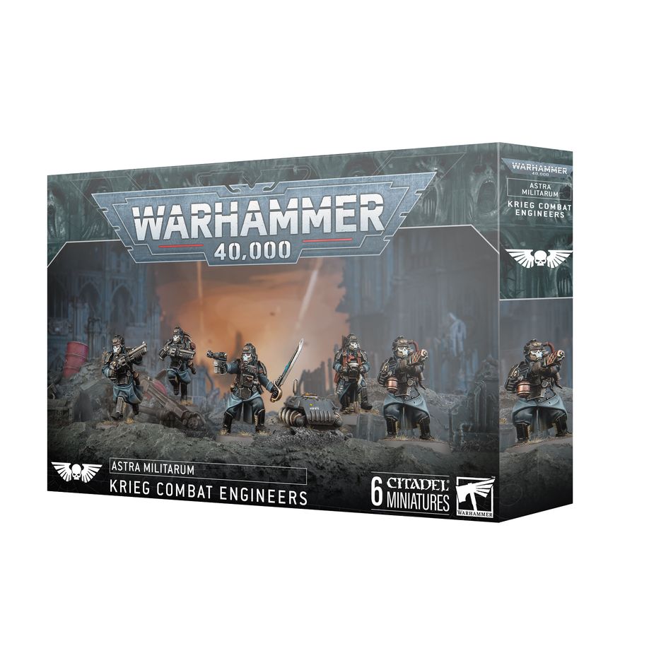 Warhammer 40,000 Astra Militarum - Krieg Combat Engineers
