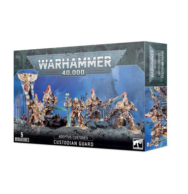 Warhammer 40,000 Adeptus Custodes Custodian Guard (5 Miniatures)
