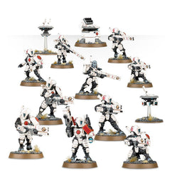 Warhammer 40,000 T'au Empire  Fire Warrirors (13 Miniatures)