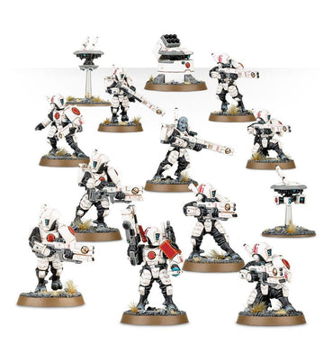 Warhammer 40,000 T'au Empire  Fire Warrirors (13 Miniatures)