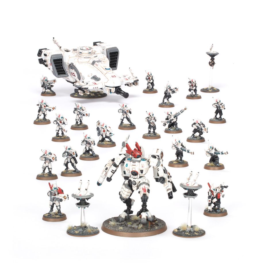 Warhammer 40,000 Combat Patrol T'au Empire (25 Citadel Miniatures)
