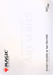 Arcum's Astrolabe // Arcum's Astrolabe (AMH1-053) - Modern Horizons Art Series (Borderless)