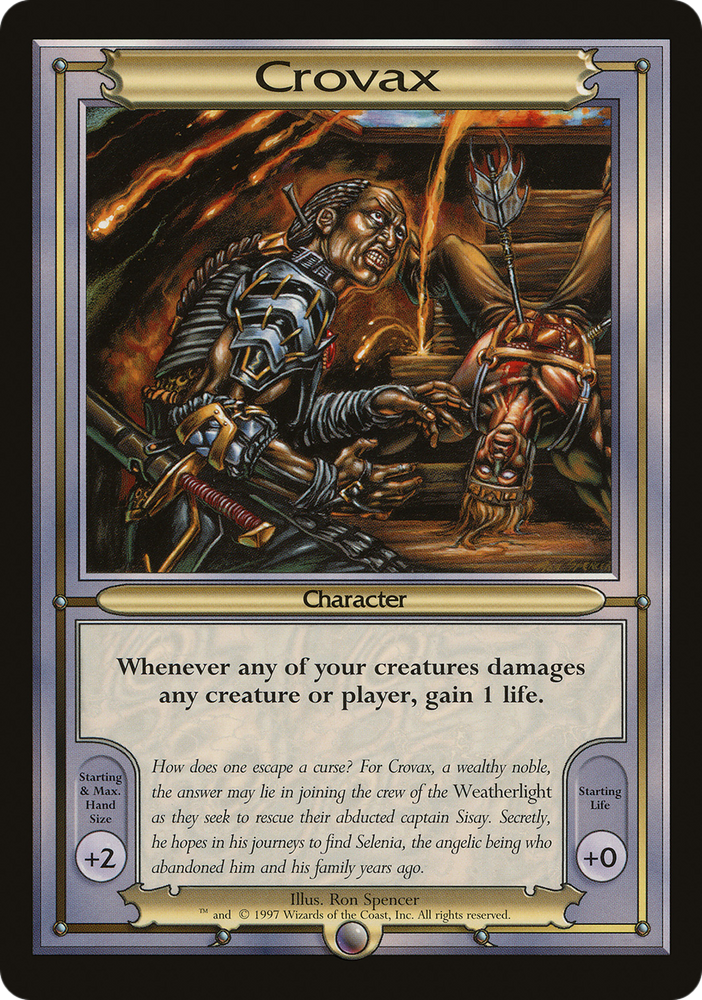 Crovax (Oversize) (VNG-202) - Vanguard Series