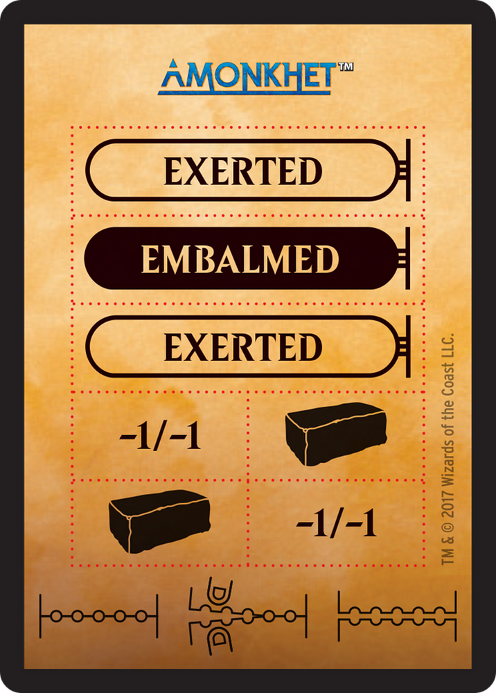 Punch Card Token (AKH-000) - Amonkhet Tokens Foil