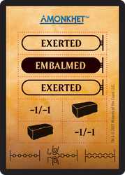 Punch Card Token (AKH-000) - Amonkhet Tokens Foil