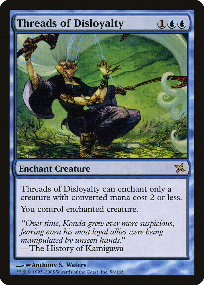 Threads of Disloyalty (BOK-056) - Betrayers of Kamigawa Foil