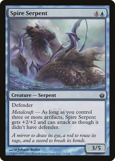 Spire Serpent (MBS-032) - Mirrodin Besieged
