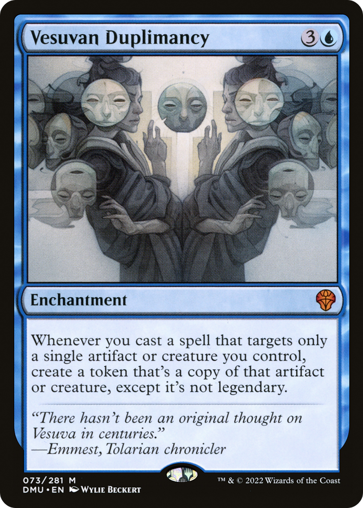Vesuvan Duplimancy (DMU-073) - Dominaria United Foil