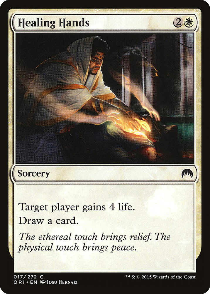 Healing Hands (ORI-017) - Magic Origins Foil