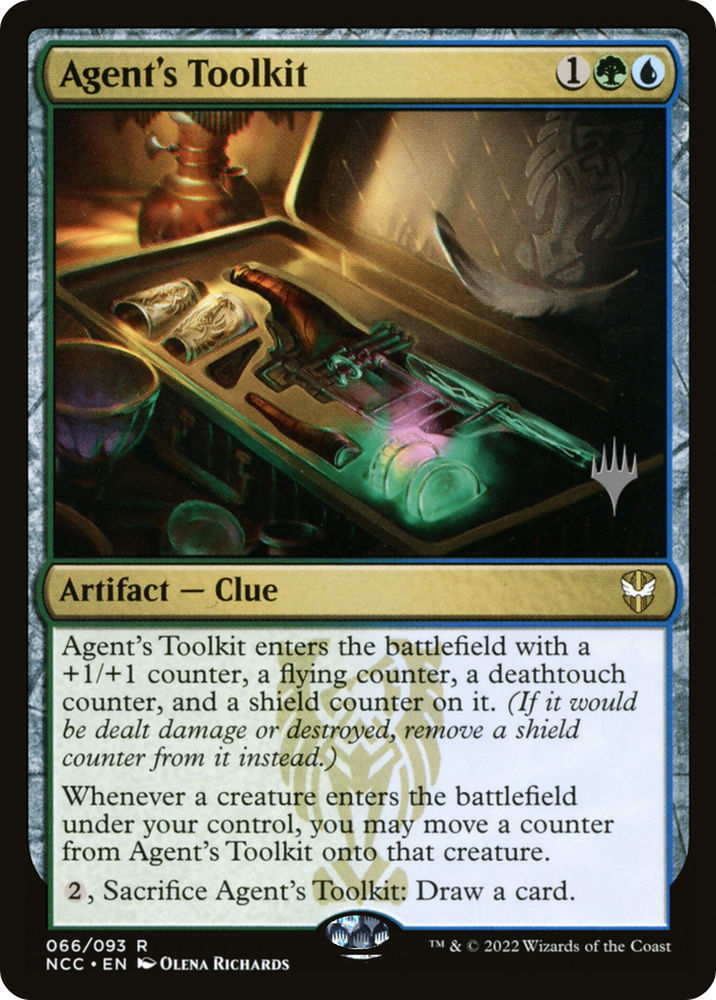 Agent's Toolkit (PPSNC-66P) - New Capenna Commander Promos Foil