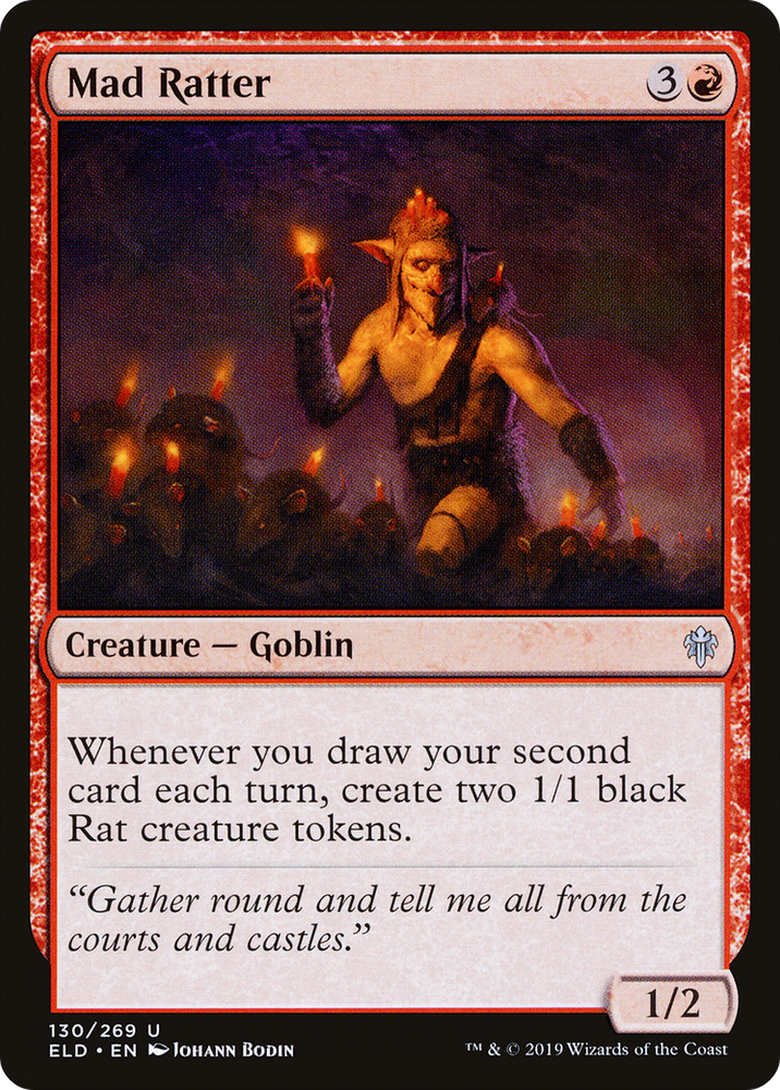 Mad Ratter (ELD-130) - Throne of Eldraine Foil