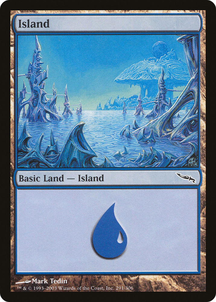 Island (291) (MRD-291) - Mirrodin