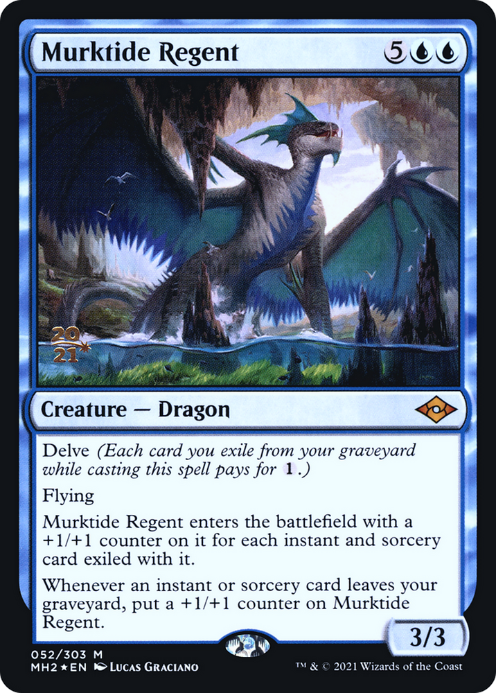 Murktide Regent (PRE-52S) - Modern Horizons 2 Promos Foil