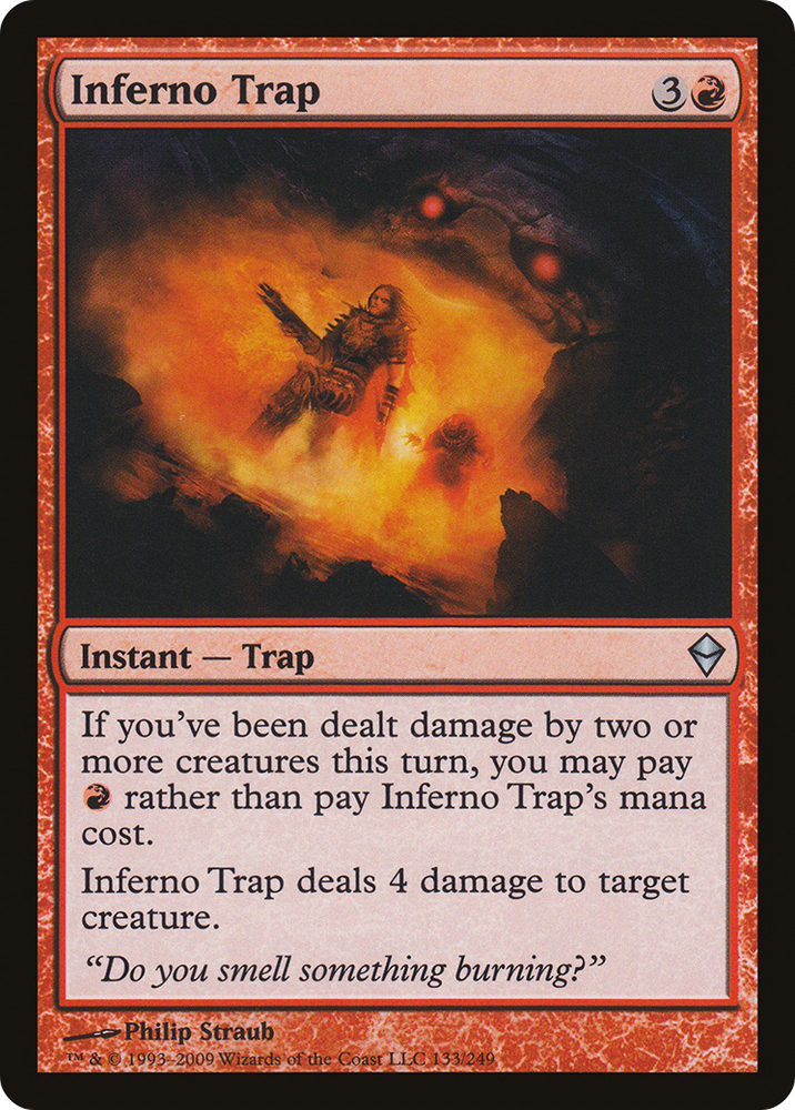 Inferno Trap (ZEN-133) - Zendikar Foil