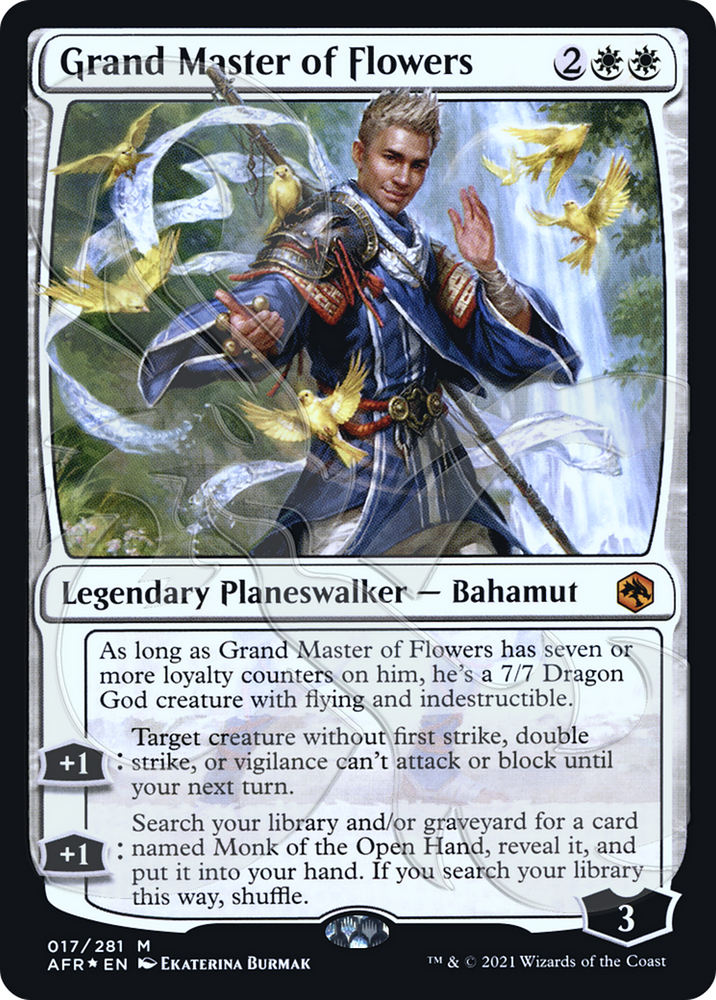 Grand Master of Flowers (AFR&-017) - Adventures in the Forgotten Realms Promos Foil