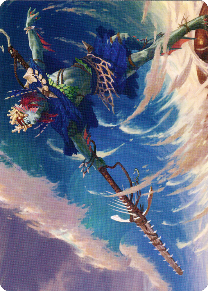 Tazeem Roilmage // Tazeem Roilmage (AZNR-051) - Zendikar Rising Art Series (Borderless)