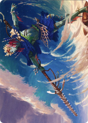 Tazeem Roilmage // Tazeem Roilmage (AZNR-051) - Zendikar Rising Art Series (Borderless)
