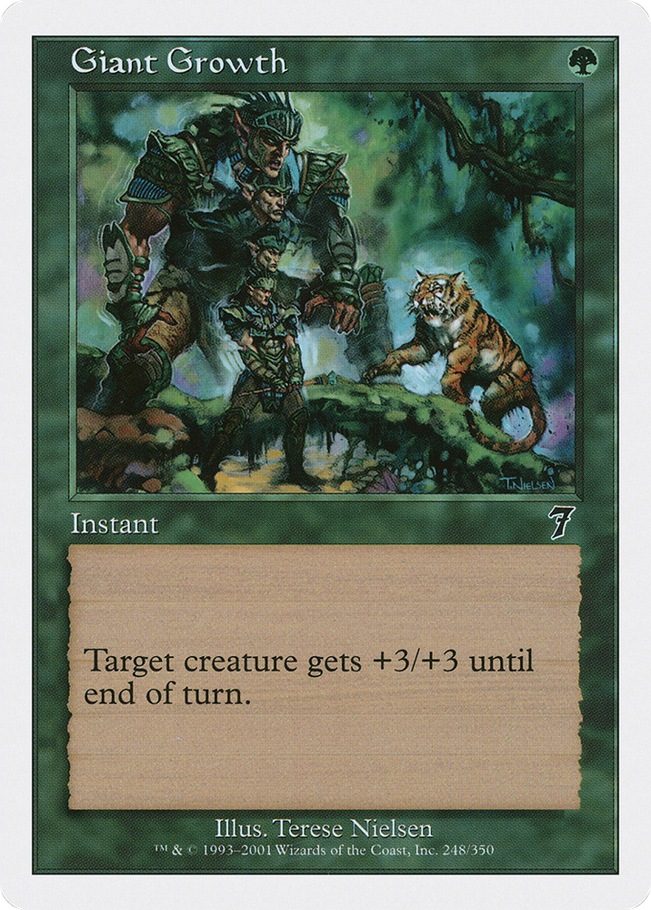Giant Growth (7ED-248) - Seventh Edition