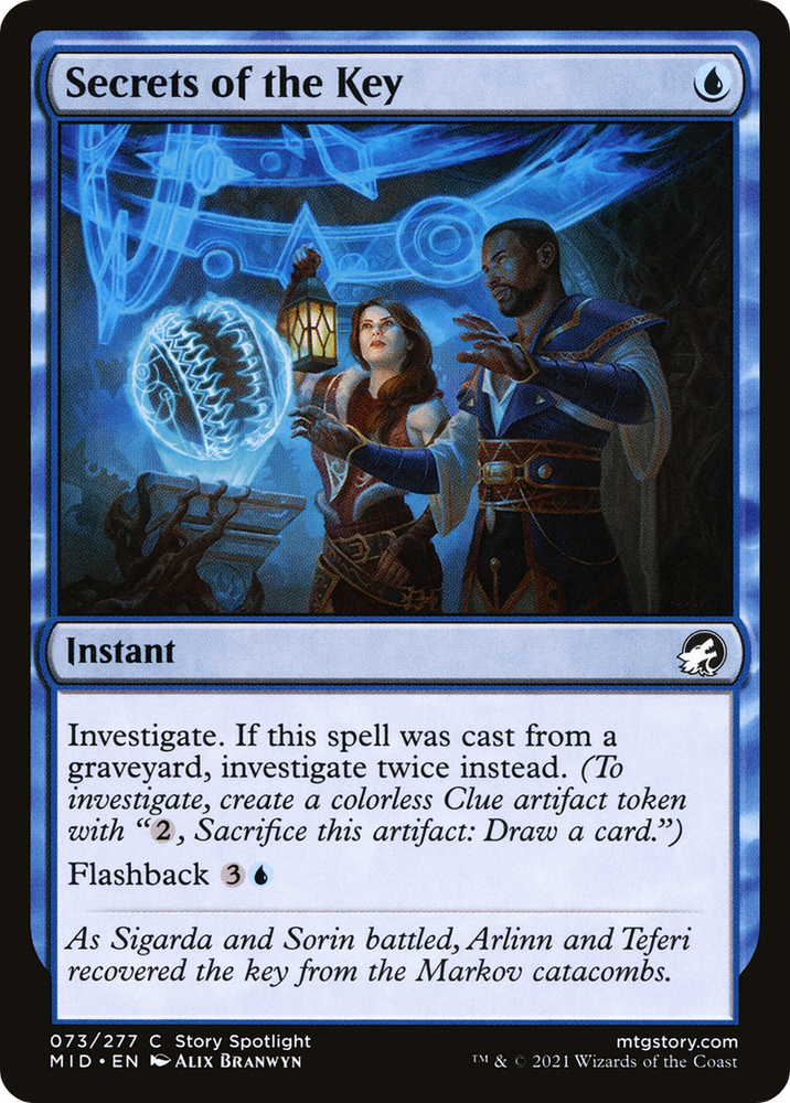 Secrets of the Key (MID-073) - Innistrad: Midnight Hunt