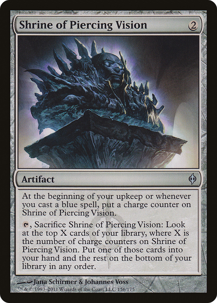 Shrine of Piercing Vision (NPH-156) - New Phyrexia Foil