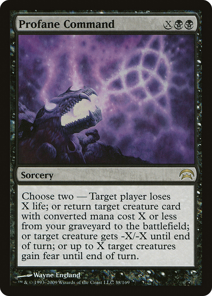 Profane Command (HOP-038) - Planechase
