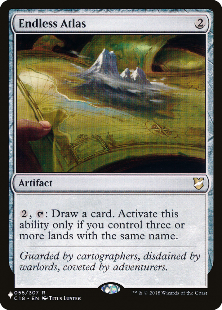 Endless Atlas (LIST-C18-55) - The List