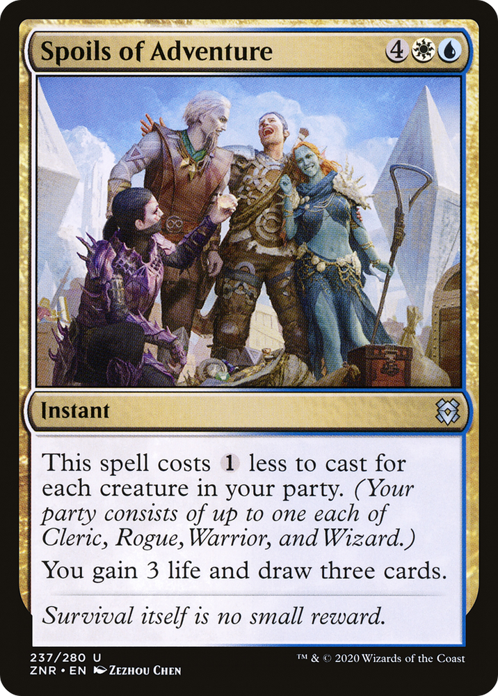 Spoils of Adventure (ZNR-237) - Zendikar Rising Foil