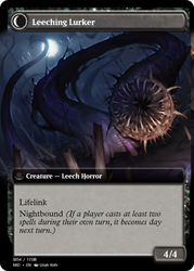Curse of Leeches // Leeching Lurker (PRM-93988) - Magic Online Promos Foil