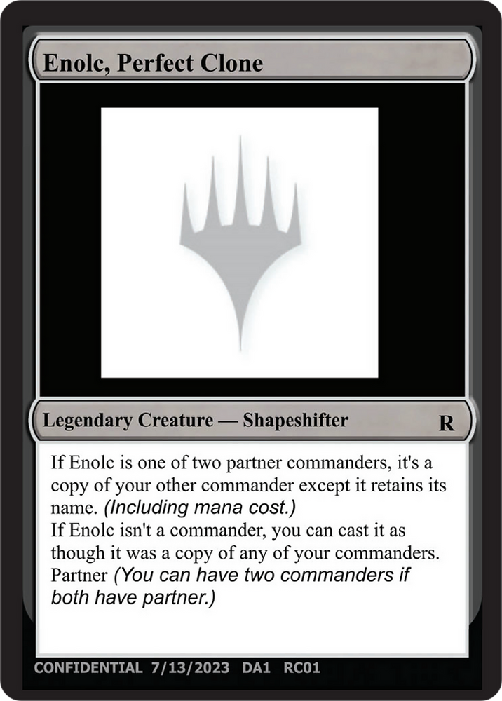 Enolc, Perfect Clone (UNK-RC01C) - Unknown Event