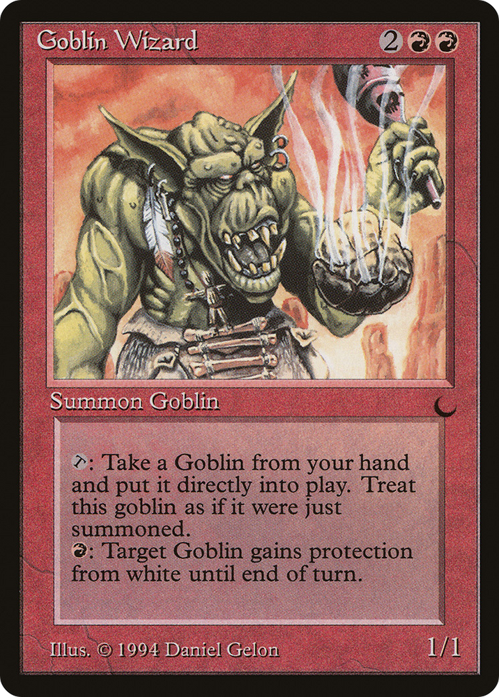 Goblin Wizard (DRK-069) - The Dark