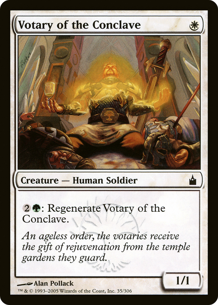Votary of the Conclave (RAV-035) - Ravnica: City of Guilds Foil
