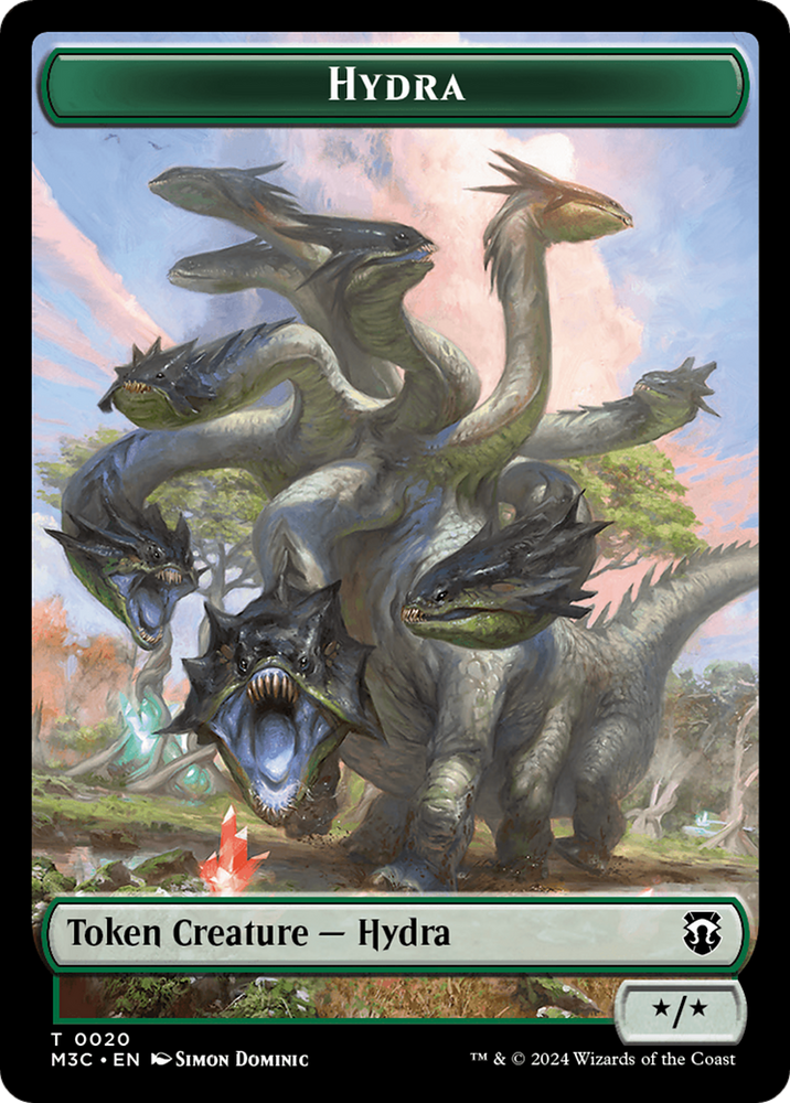 Hydra (TM3C-020) - Modern Horizons 3 Commander Tokens