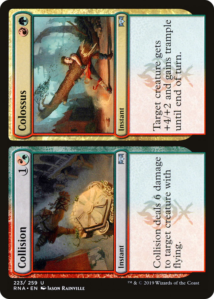 Collision // Colossus (RNA-223) - Ravnica Allegiance