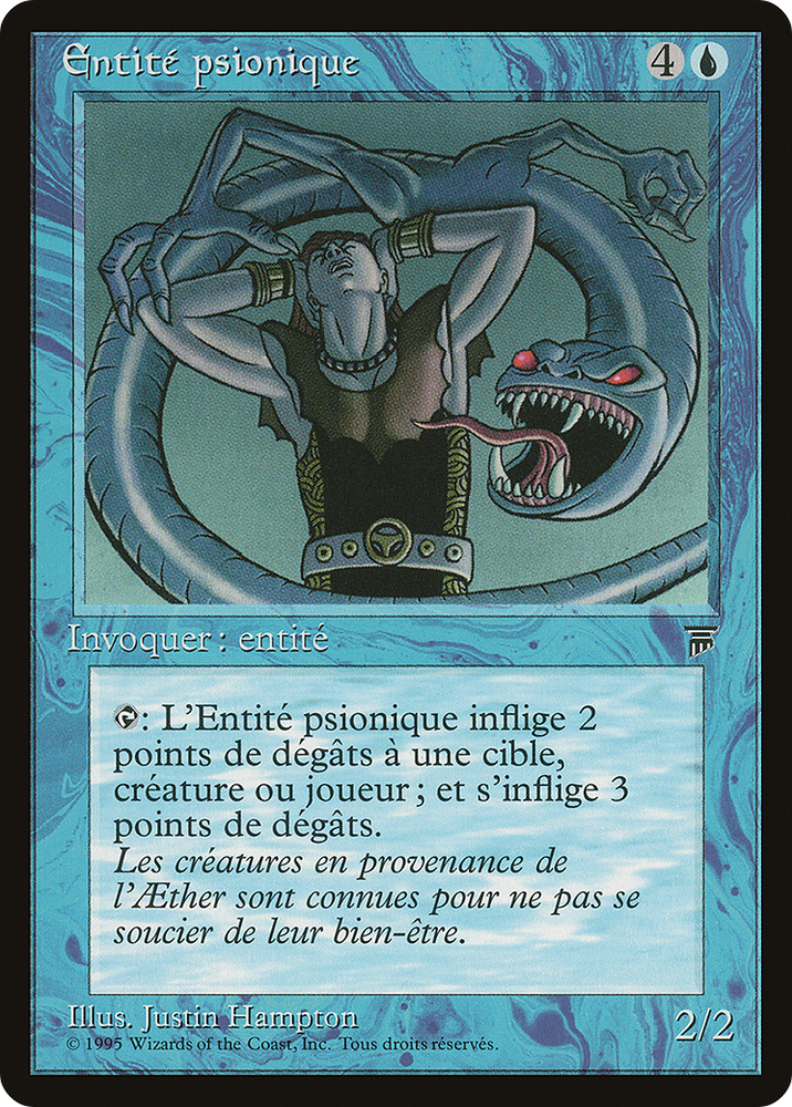 Psionic Entity (French) - "Entite psionique" (REN-038) - Renaissance