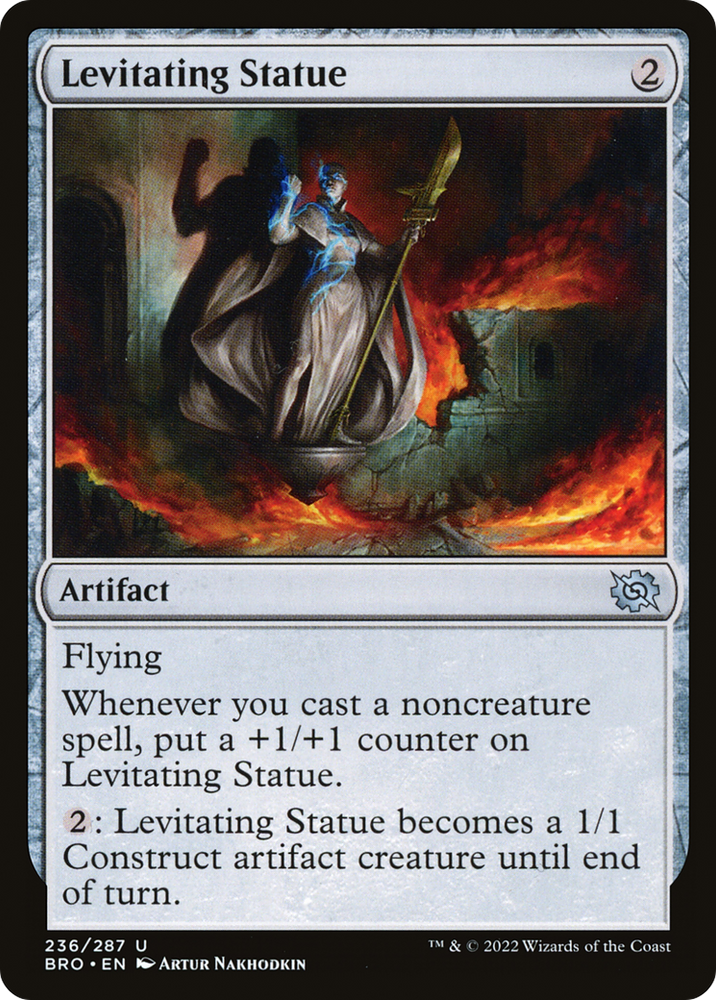 Levitating Statue (BRO-236) - The Brothers' War Foil