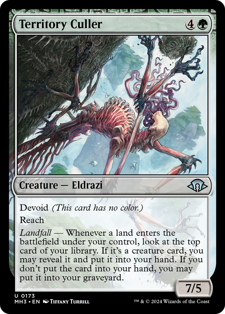 Territory Culler (MH3-173) - Modern Horizons 3: (devoid) Foil