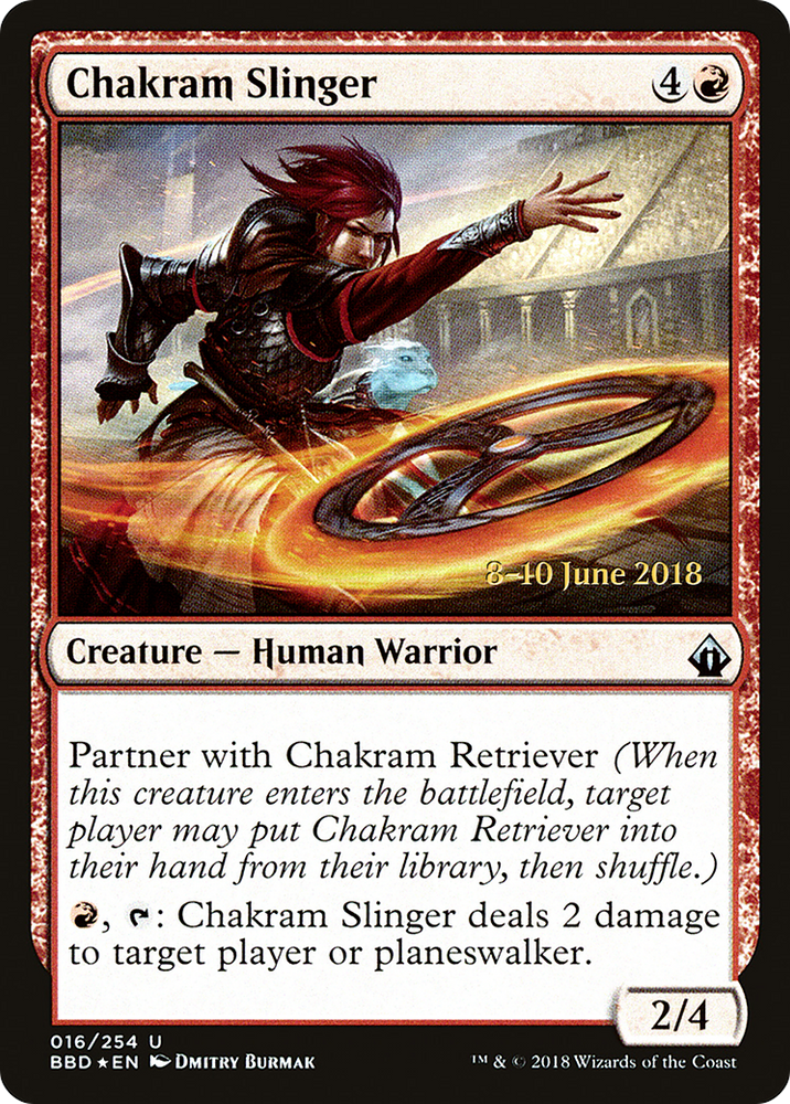 Chakram Slinger (LARP-16S) - Battlebond Promos Foil
