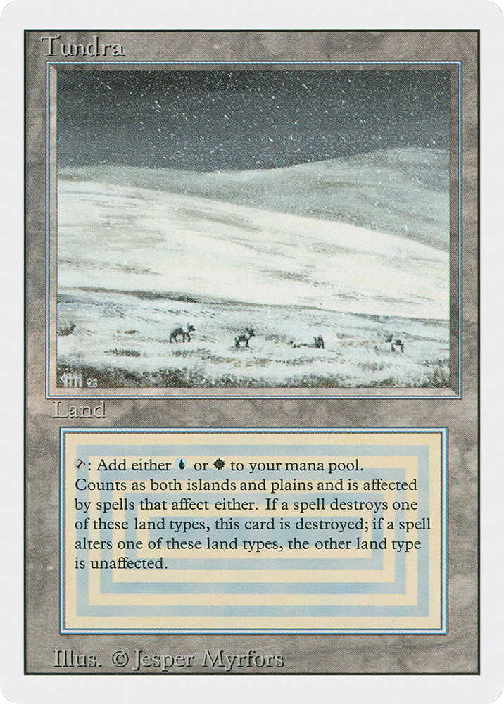 Tundra (3ED-289) - Revised Edition