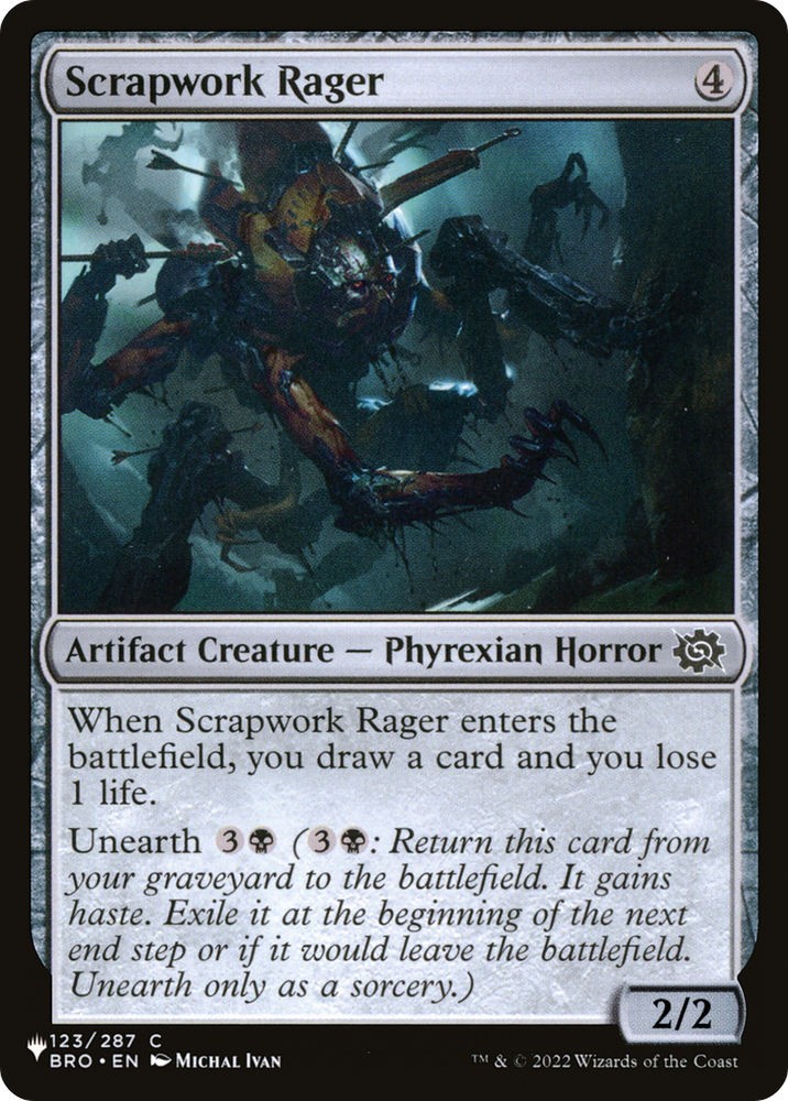 Scrapwork Rager (LIST-BRO-123) - The List