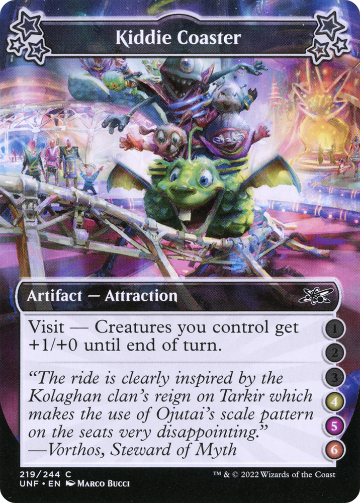 Kiddie Coaster (4-5-6) (UNF-219F) - Unfinity Foil