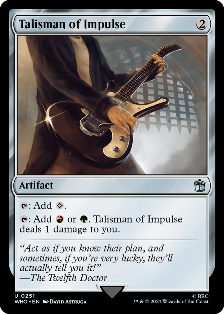 Talisman of Impulse (WHO-251) - Doctor Who