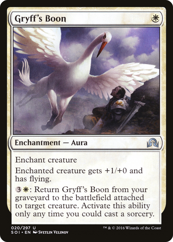 Gryff's Boon (SOI-020) - Shadows over Innistrad Foil