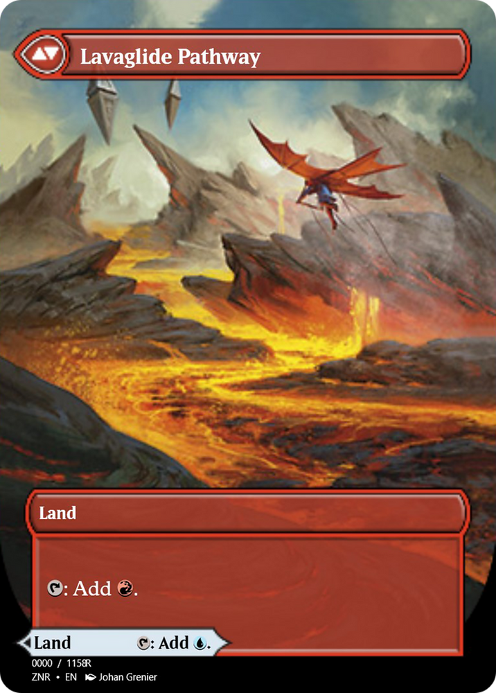Riverglide Pathway // Lavaglide Pathway (PRM-83850) - Magic Online Promos Foil