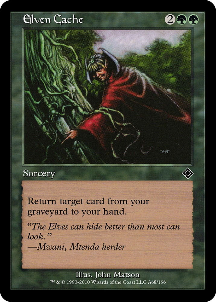Elven Cache (TD0-A68) - Magic Online Theme Decks