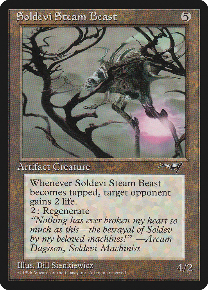 Soldevi Steam Beast (Purple Sun) (ALL-133B) - Alliances