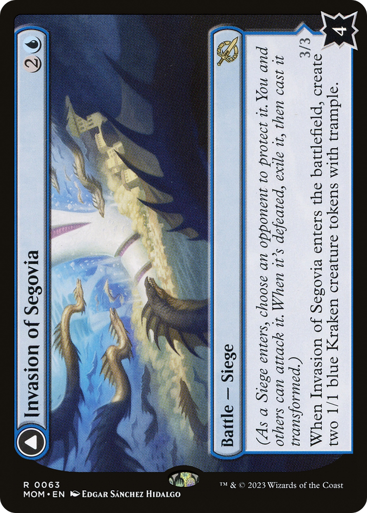 Invasion of Segovia (MOM-063) - March of the Machine