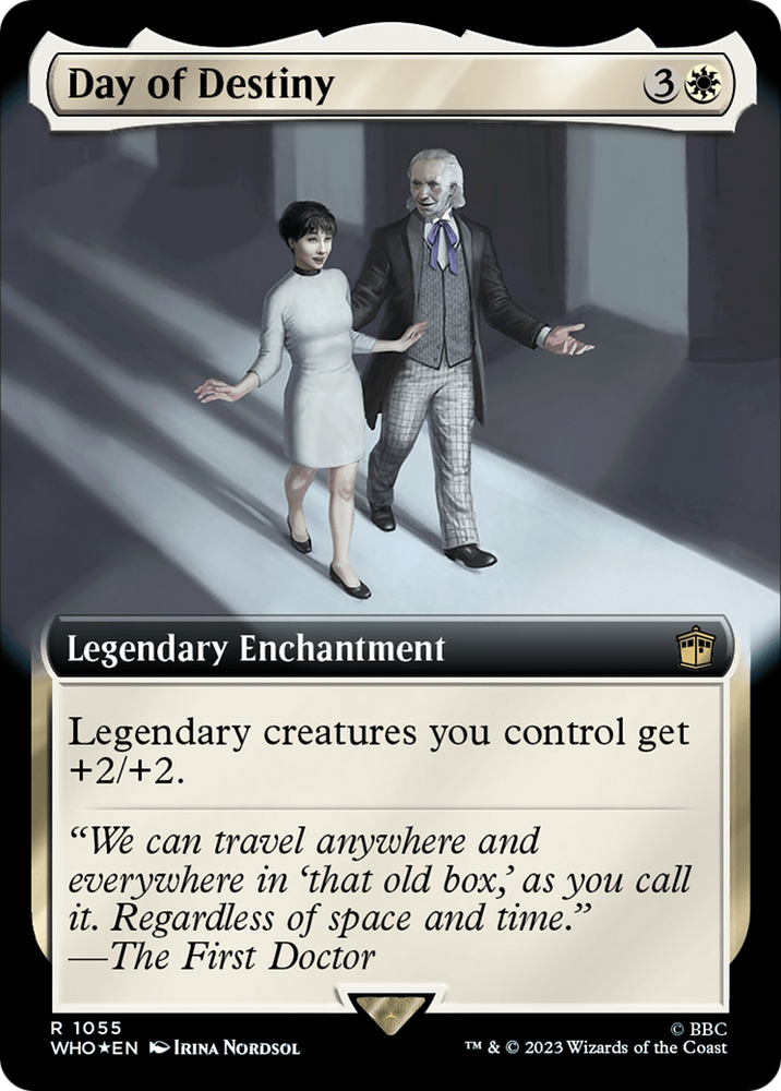Day of Destiny (Extended Art) (Surge Foil) (WHO-1055) - Doctor Who: (Extended Art) Foil